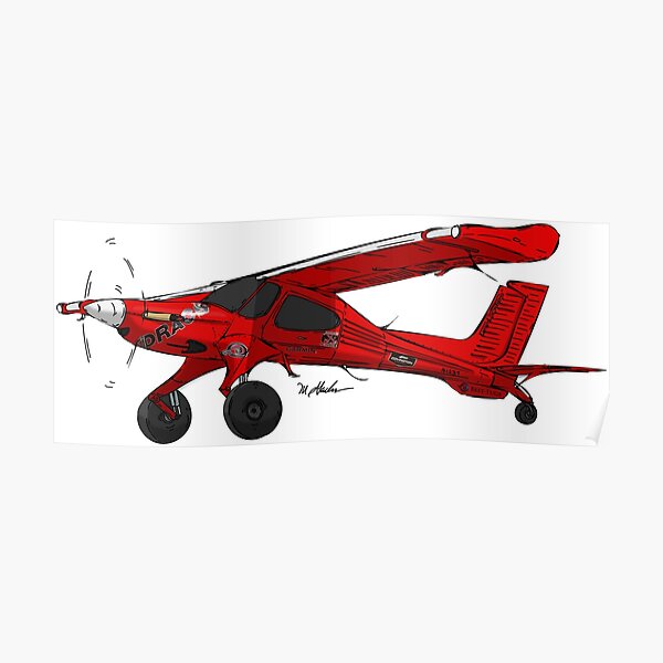 Draco Wilga Bush Plane Poster