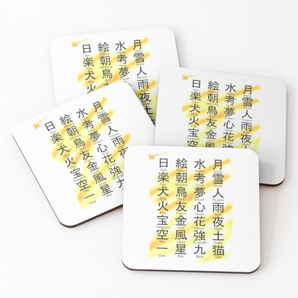 Item preview, Japanese KANJI Letters designed and sold by TheVirtualShop.
