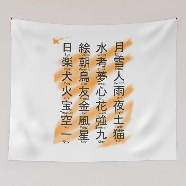 Item preview, Japanese KANJI Letters designed and sold by TheVirtualShop.