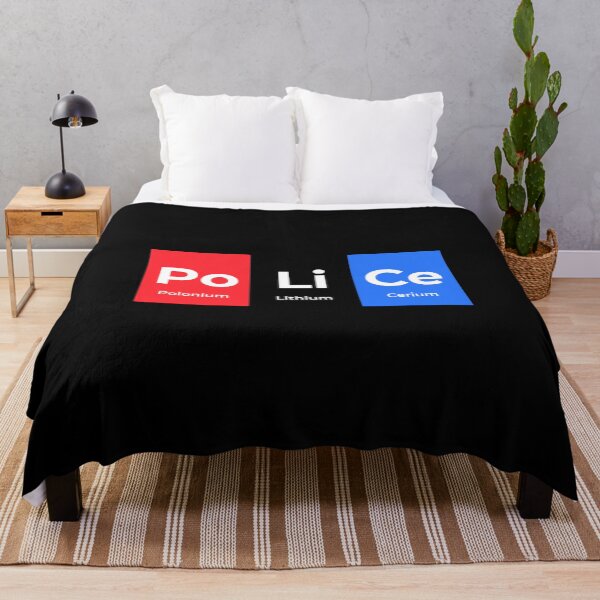 Item preview, Police Funny Chemistry Periodic Table Joke Science Humor designed and sold by WarmlyGreetings.
