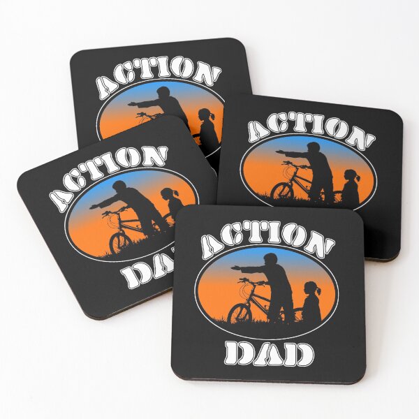 Item preview, Action Dad Best Dad Father's Day  designed and sold by Quooki.