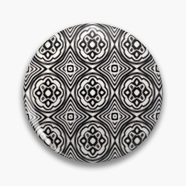 Item preview, Moroccan Black and White Pattern designed and sold by kayodeDesign.