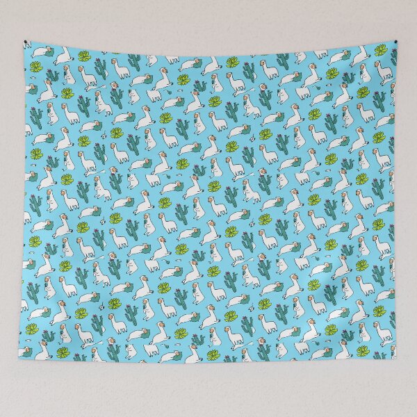 Item preview, Cute Llama Pattern designed and sold by sketchypages.