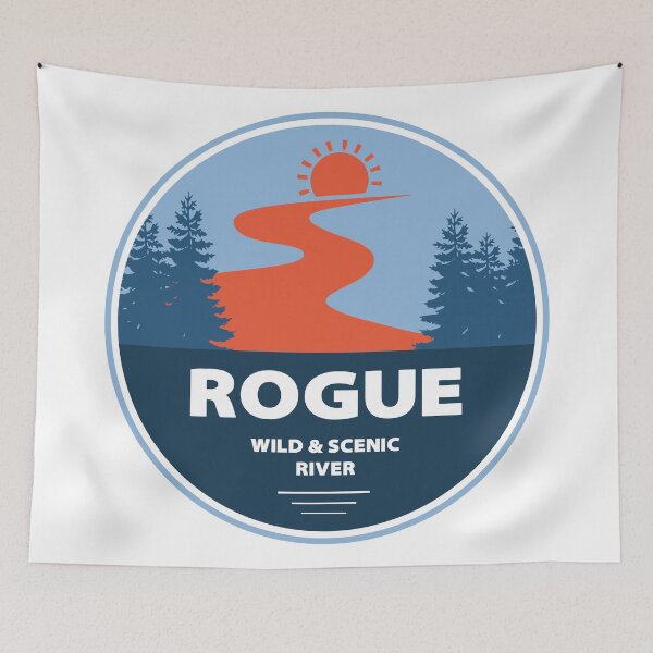 Item preview, Rogue Wild And Scenic River designed and sold by Esskay Designs.