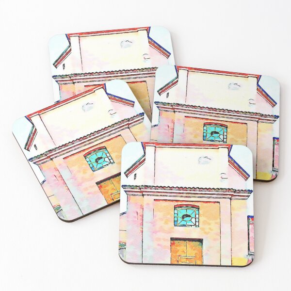 Item preview, Fognano: facade of the church designed and sold by Giuseppe Cocco.