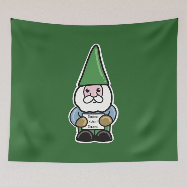 Item preview, Gnome Sweet Gnome Pun designed and sold by Funful.