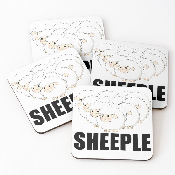Item preview, Sheep Herd Sheeple designed and sold by TravelScientist.