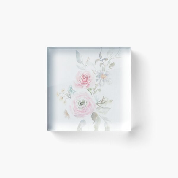 Item preview, Nichole_art: Dreamy watercolor - spring flowers designed and sold by NicholeArtworks.