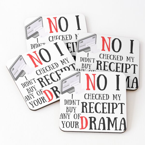 Item preview, No I Checked My Receipt I Didn't Buy Any Of Your Negativity designed and sold by Vibing-Right.