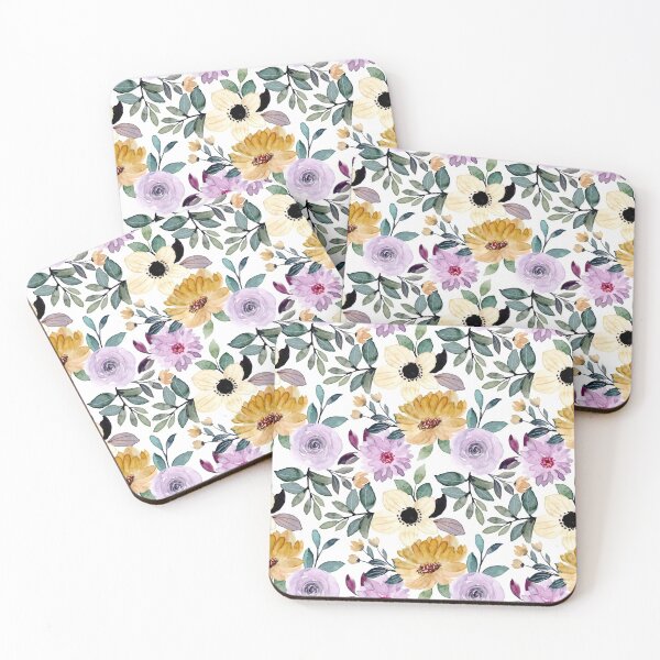 Item preview, Floral Watercolor Pattern Print Art Design designed and sold by Spot Sweet.