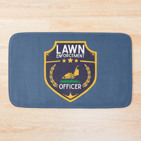 Item preview, Lawn Enforcement Officer Badge Funny Gardening Landscaping Mowing Lover Gift designed and sold by alenaz.