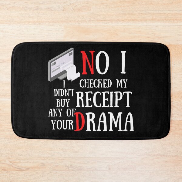 Item preview, No I Checked My Receipt I Didn't Buy Any Of Your Negativity designed and sold by Vibing-Right.