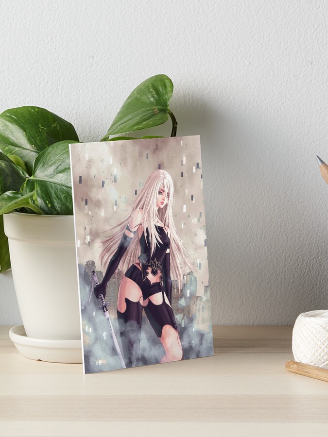 Nier Automata 2B Art Board Print for Sale by CassidyCreates