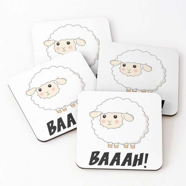 Item preview, Cute Sheep Baaah designed and sold by TravelScientist.