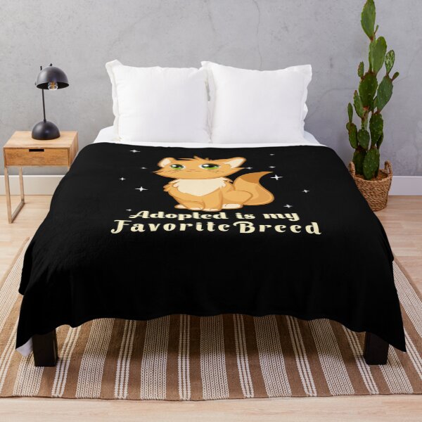 Item preview, Adopted is my favorite breed - Kitten (blk) designed and sold by Fit & Fun Gallery.