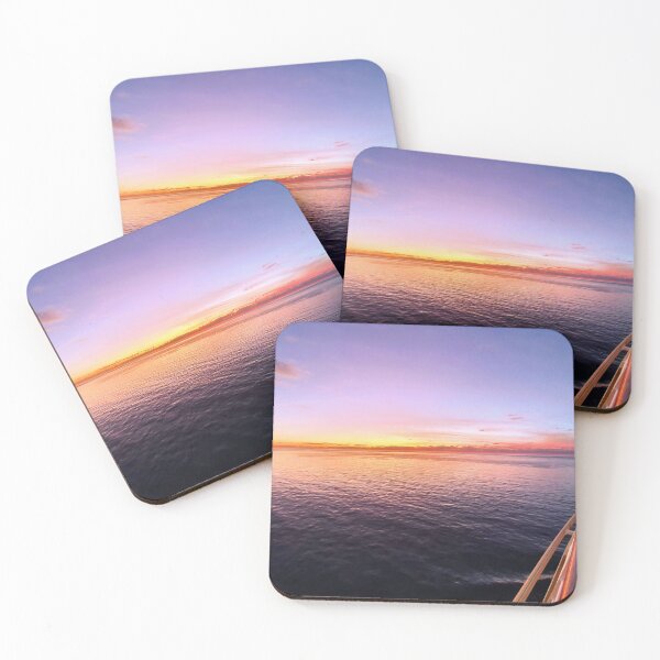 Item preview, Allure of the Seas Sunset designed and sold by wanderingseas.