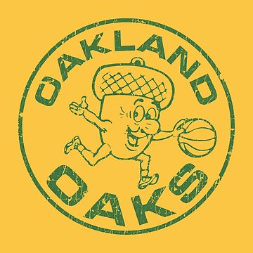 Oakland Oaks ABA Jersey - Yellow - 2XL - Royal Retros