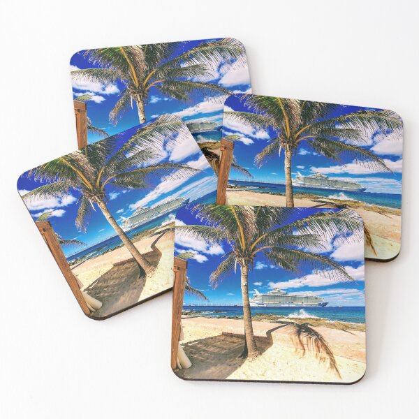 Item preview, Coco Cay and the Allure of the Seas designed and sold by wanderingseas.