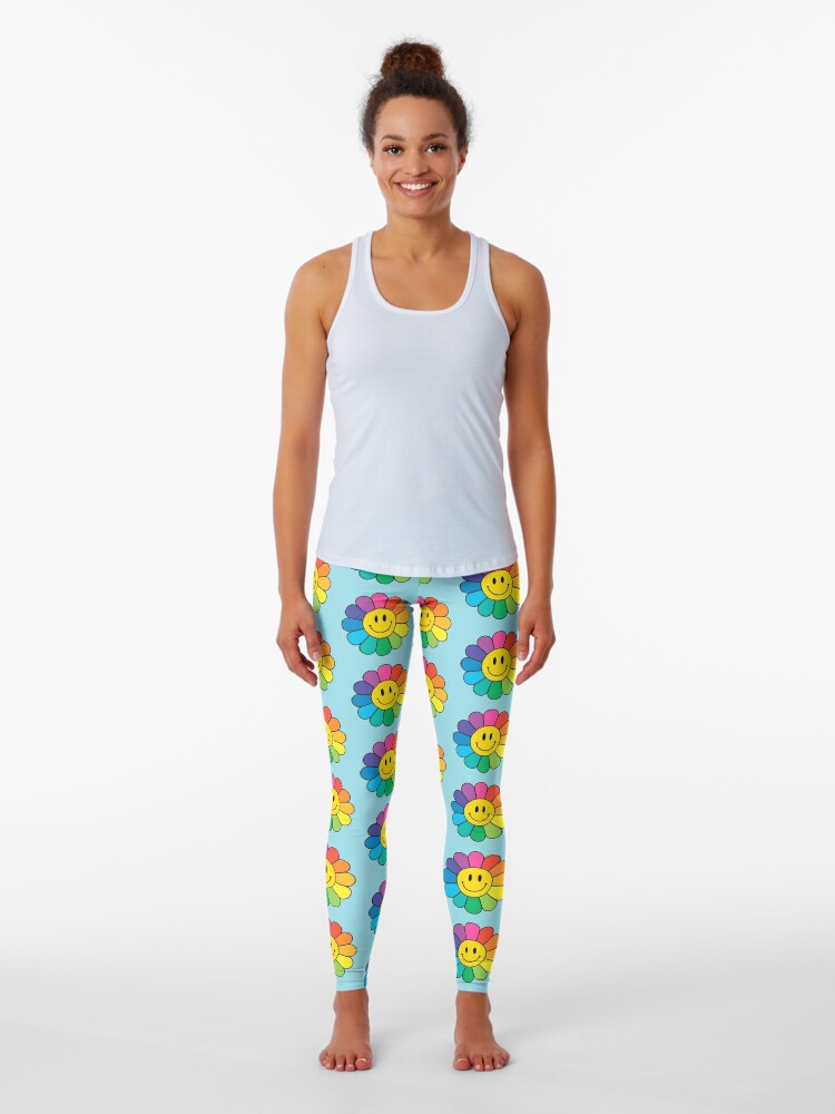 Ladies Rainbow Leggings