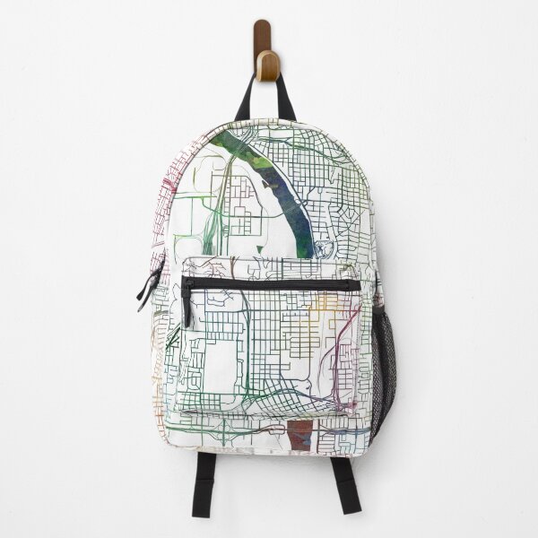 Item preview, Tulsa Watercolor Map by Zouzounio Art designed and sold by zouzounioart.