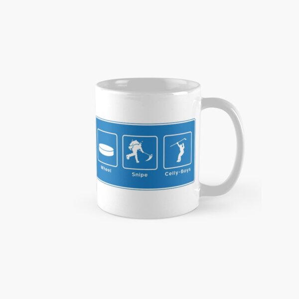 Wheel, Snipe, Celly, Boys! Letterkenny Hockey Inspired Classic Mug