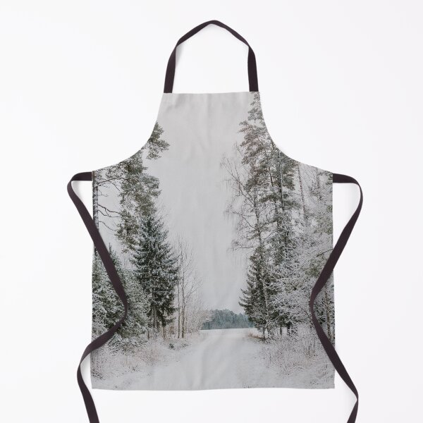 Item preview, Snowy path in winter landscape designed and sold by ArnitaArnita.