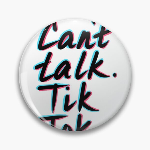 Item preview, Can’t Talk, Tik Tok designed and sold by floraldestiny.