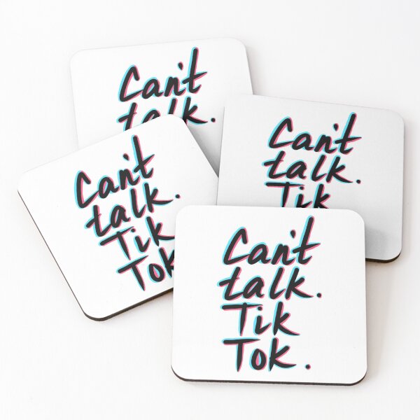Item preview, Can’t Talk, Tik Tok designed and sold by floraldestiny.