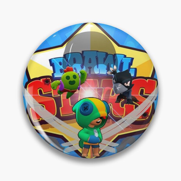 Brawl Stars Pins and Buttons | Redbubble