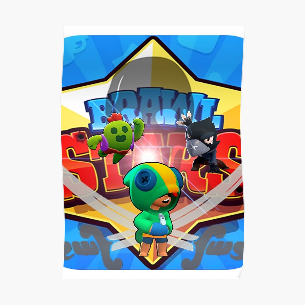 Brawl Stars Leon Crow And Spike Mask By Simonau Redbubble