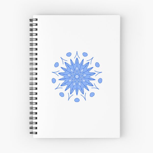 Item preview, Cool blue symmetrical star design designed and sold by NickiBraun.