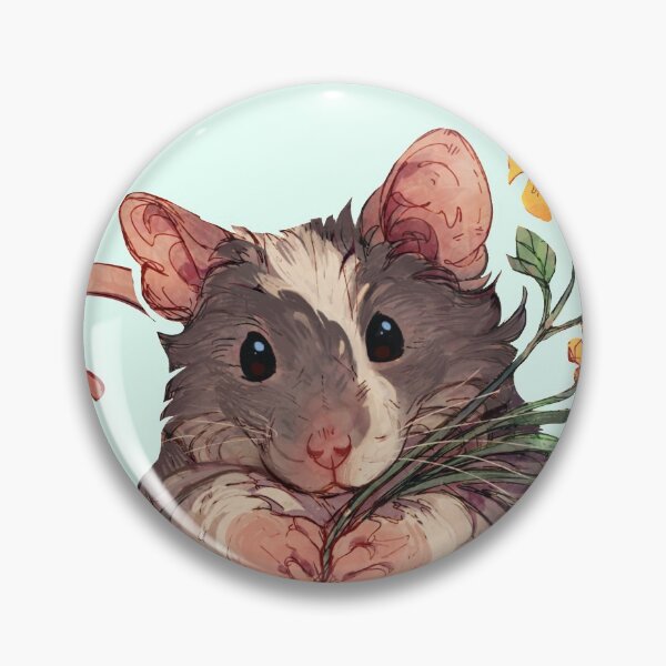 Item preview, Mouse with flowers and plants  designed and sold by Giulialibard.