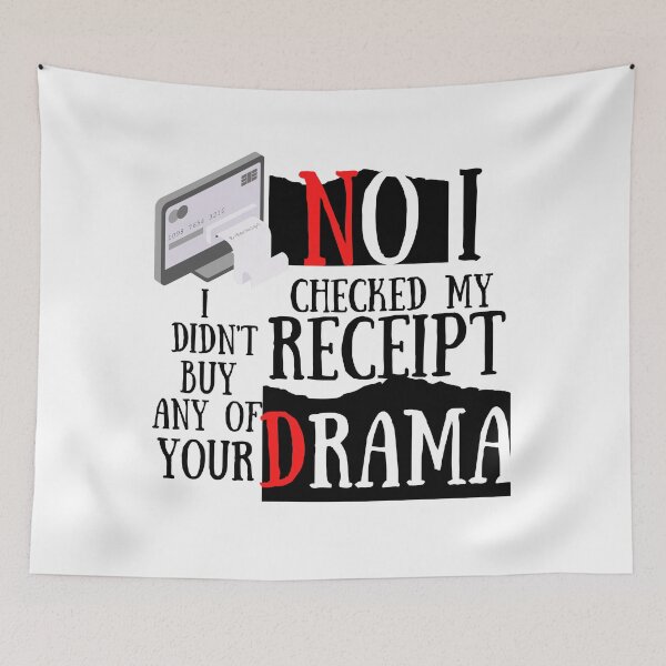 Item preview, No I Checked My Receipt I Didn't Buy Any Of Your Negativity designed and sold by Vibing-Right.