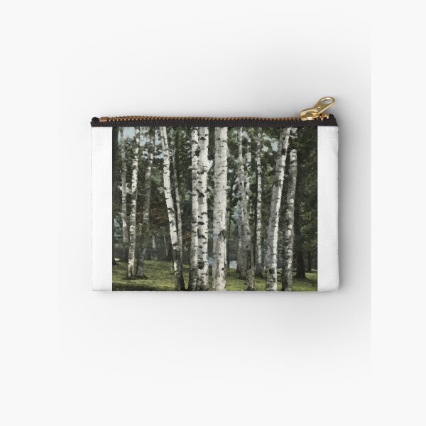 Item preview, Birch Trees Woodland Painting designed and sold by Joanne Pane.