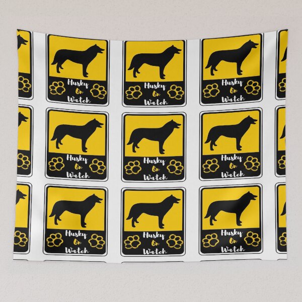 Item preview, Husky On Watch designed and sold by mewsis.