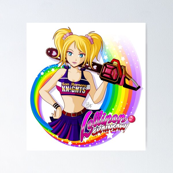 Lollipop Chainsaw Console Video Game Wall Art Home Decor - POSTER 20x30