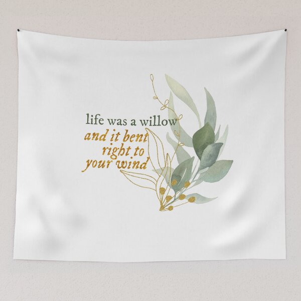 Item preview, evermore life was a willow designed and sold by lovely-lyrics.