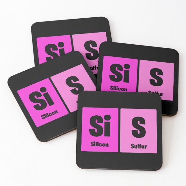 Item preview, Sister Funny Chemistry Periodic Table Science Joke designed and sold by WarmlyGreetings.