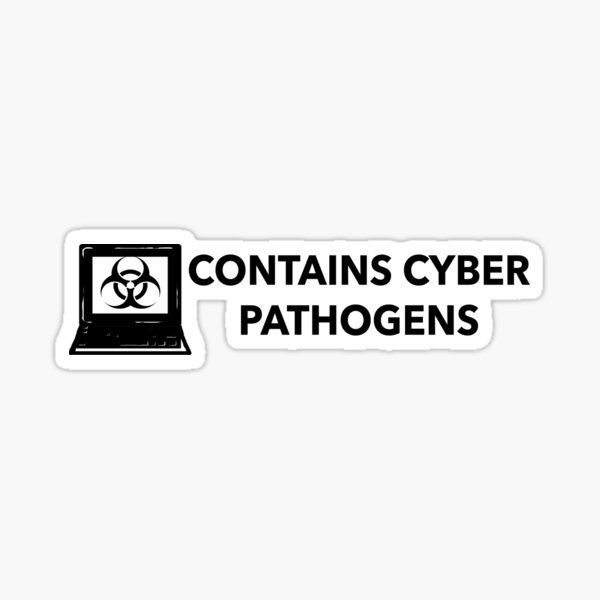Contains Cyber Pathogens Sticker