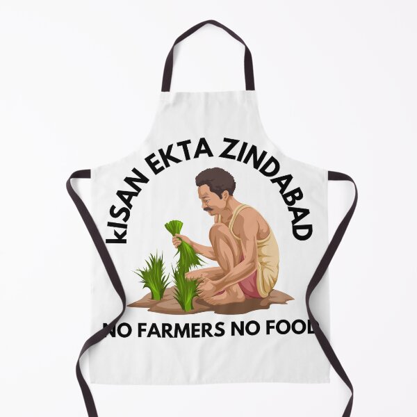 Item preview, Kisan Ekta Zindabad - No Farmers No Food designed and sold by red1one.
