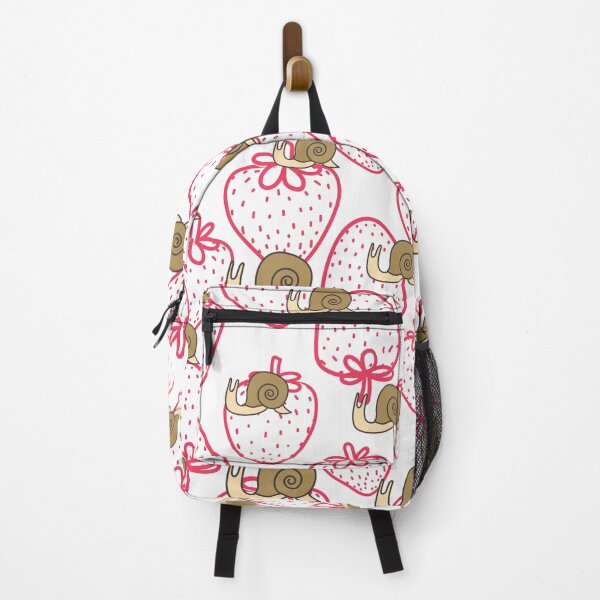 Item preview, Cute Snails on Strawberry Field designed and sold by Unicorn7Magic.
