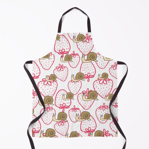 Item preview, Cute Snails on Strawberry Field designed and sold by Unicorn7Magic.