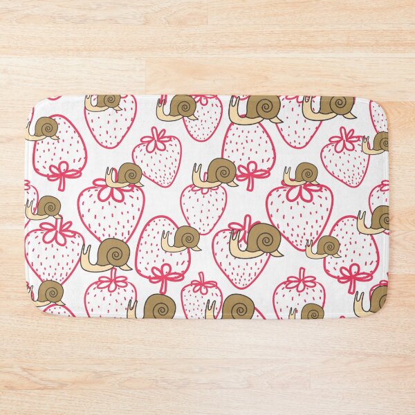 Item preview, Cute Snails on Strawberry Field designed and sold by Unicorn7Magic.