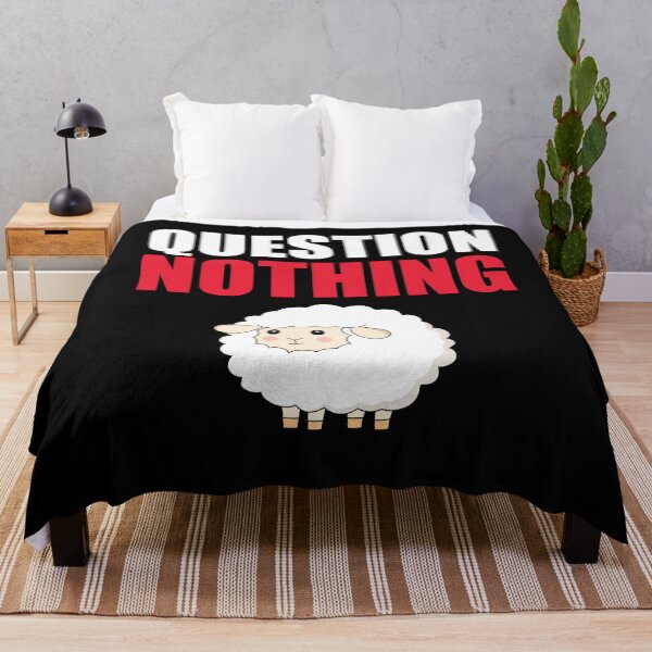 Item preview, Question Nothing Sheep designed and sold by TravelScientist.