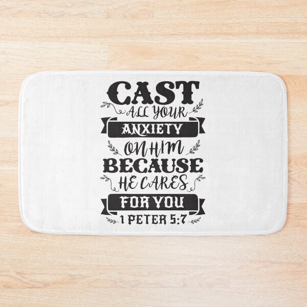 Item preview, 1 Peter 5:7 designed and sold by plushism.