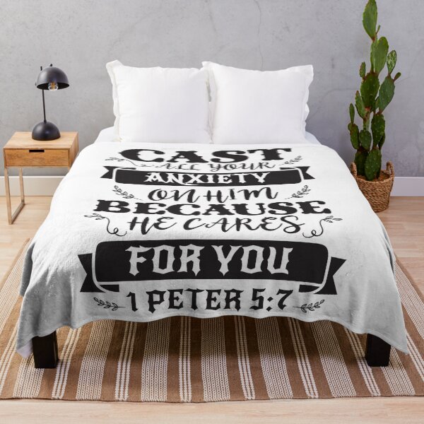 Item preview, 1 Peter 5:7 designed and sold by plushism.