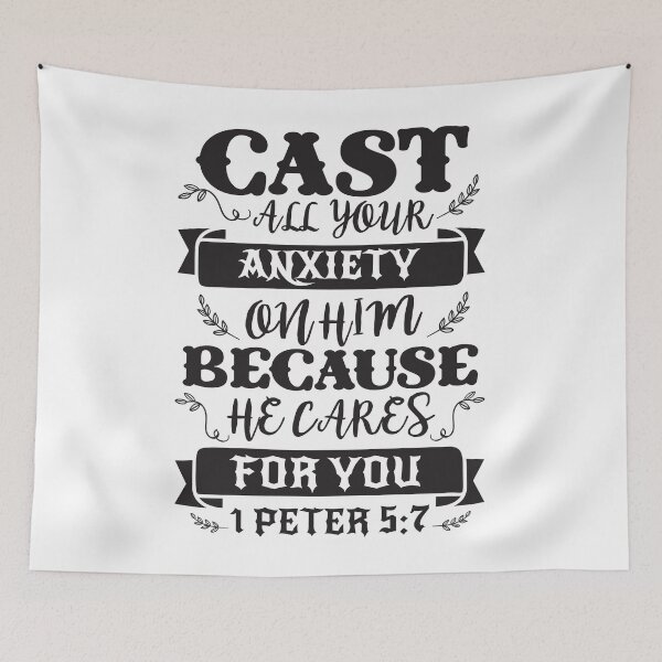 Item preview, 1 Peter 5:7 designed and sold by plushism.