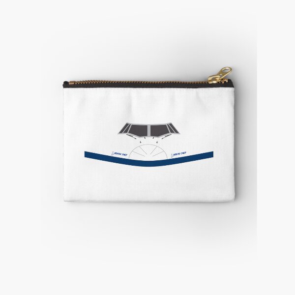 Item preview, Boeing 747 nose front view designed and sold by Aviation Tees.