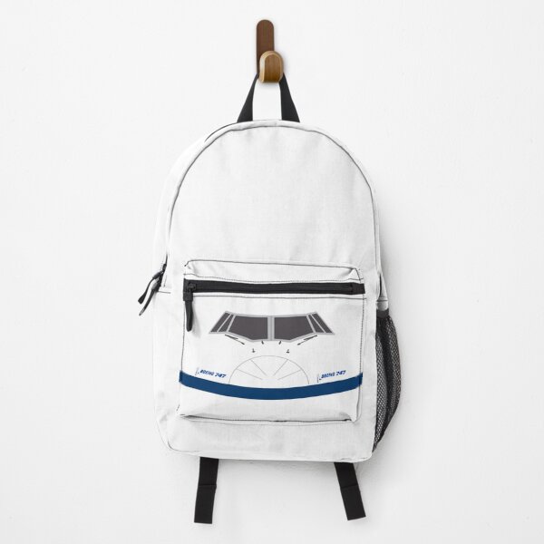 Item preview, Boeing 747 nose front view designed and sold by Aviation Tees.