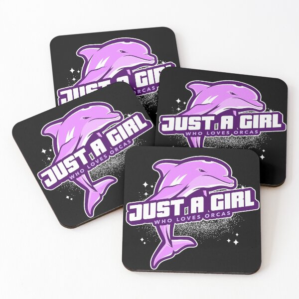 Item preview, Just A Girl Who Loves Orcas designed and sold by dreamofdenim.